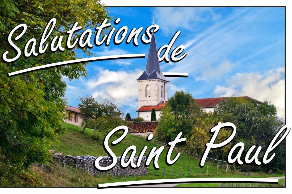לינה וארוחת בוקר Saint-Paul  La Ferme Des 3 Suissesses מראה חיצוני תמונה